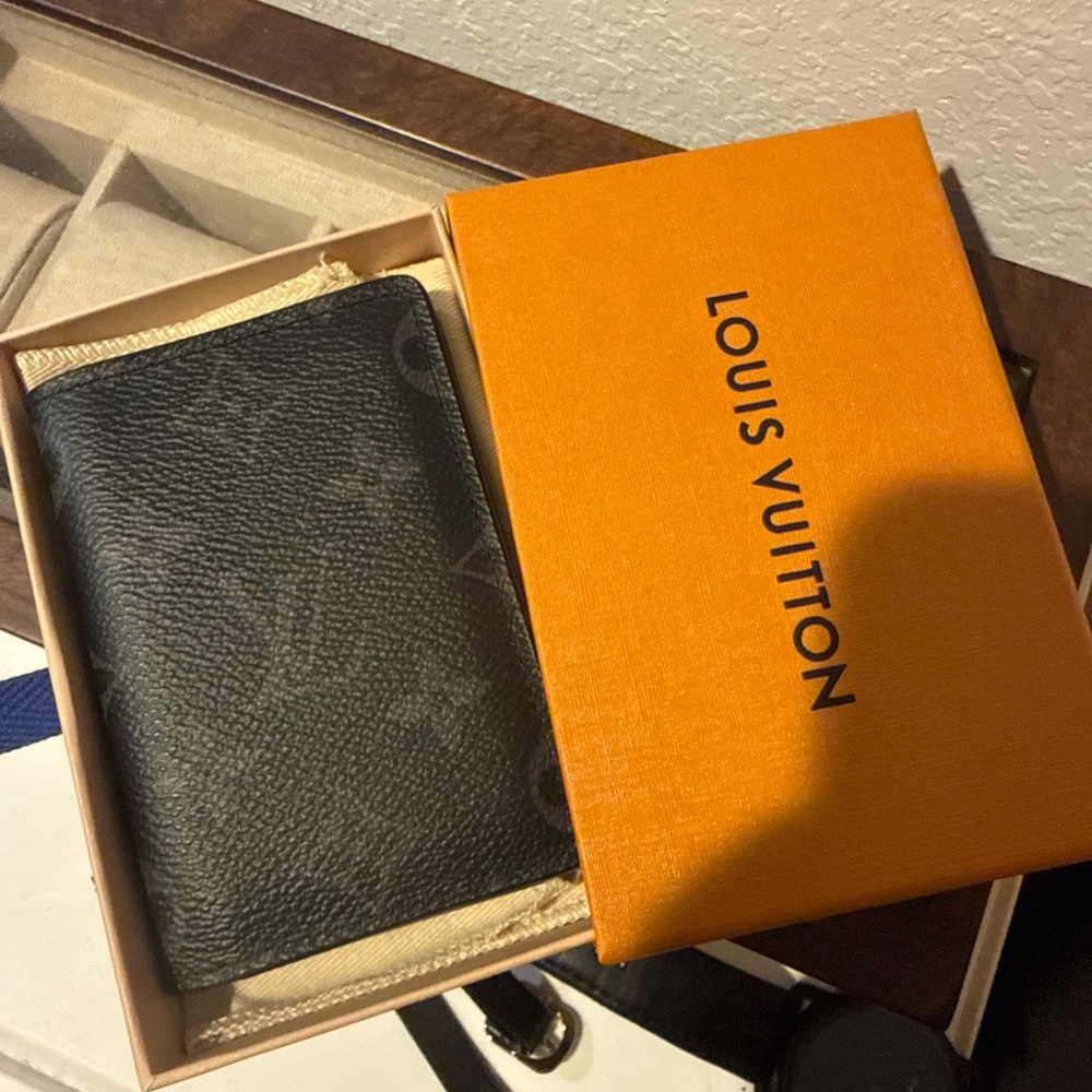 Louis Vuitton Monogram Black Card Holder